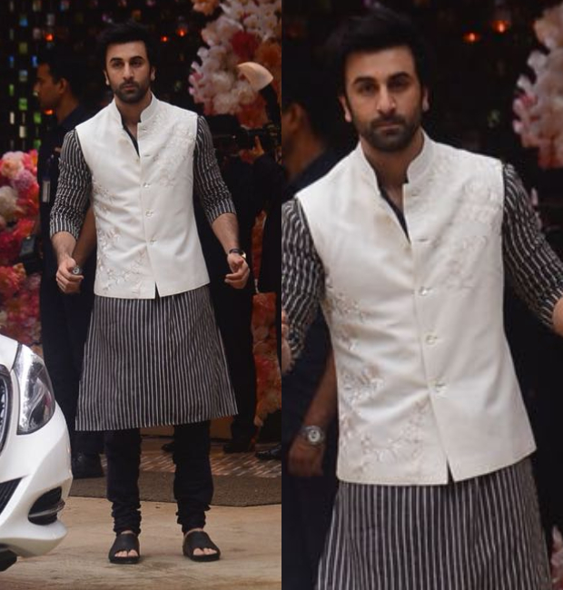 Ranbir Kapoor at the Ambani bash