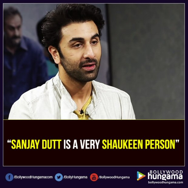 ranbir kapoor talks about alia bhatt, sanjay dutt, rajkumar hirani and why sanju is not made to gain sympathy