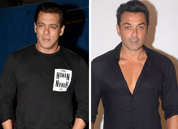 Here’s how Salman Khan is planning on shaping Race 3 co-star Bobby Deol’s career!