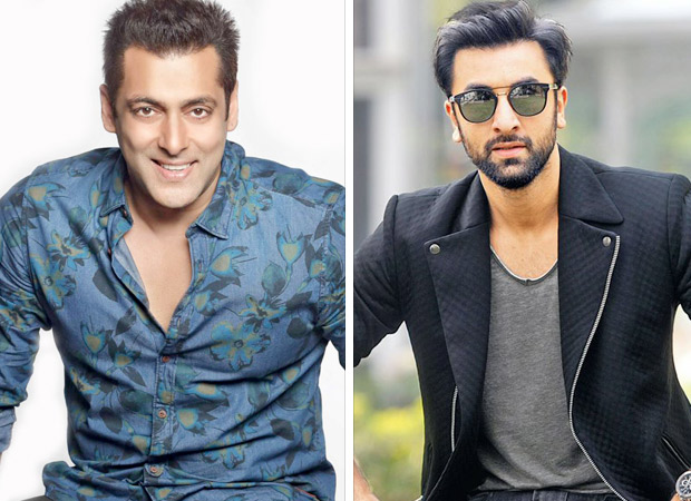 Salman Khan and Ranbir Kapoor play the dodge game