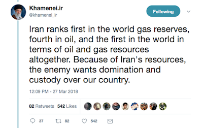 the ayatollah khamenei and twitter communicating iran’s geopolitical reality