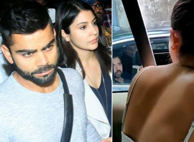 virat kohli shares a video of anushka sharma scolding a man for littering; shuts down trolls for mocking his wife