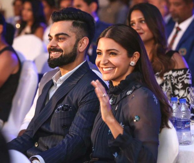 Virat Kohli wins Cricketer of the Year award, dedicates it to wife Anushka Sharma (see ALL pics)