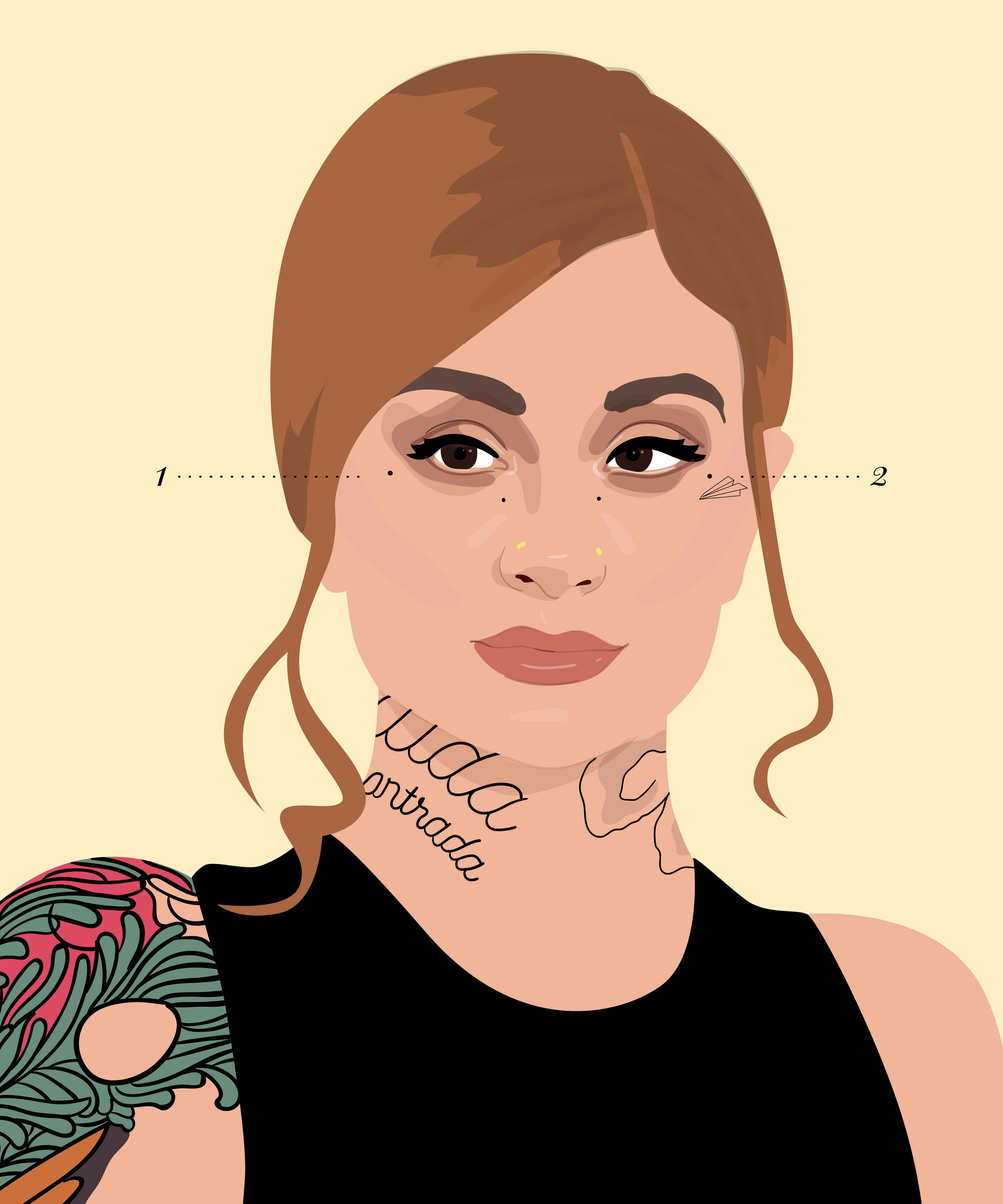 a handy guide to kehlani’s coolest tattoos
