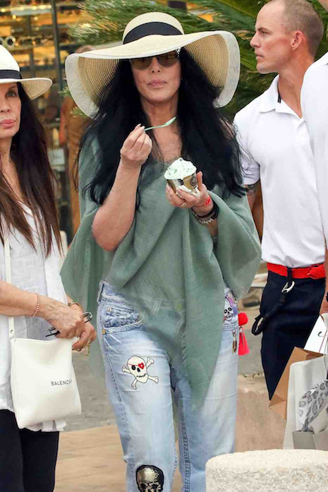 cher doesn’t have to diet – she just gets taller!