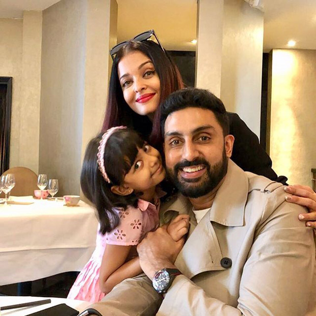 Abhishek Bachchan and Aishwarya Rai Bachchan reunite in London to spend some quality time with Aaradhya