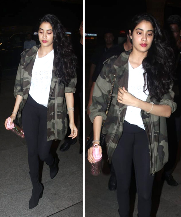 Airport Style - Janhvi Kapoor