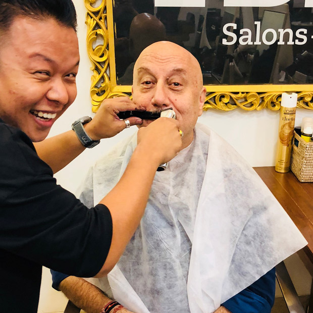 Anupam Kher’s quirky comment on his salon encounter with Anil Kapoor will leave you in SPLITS!