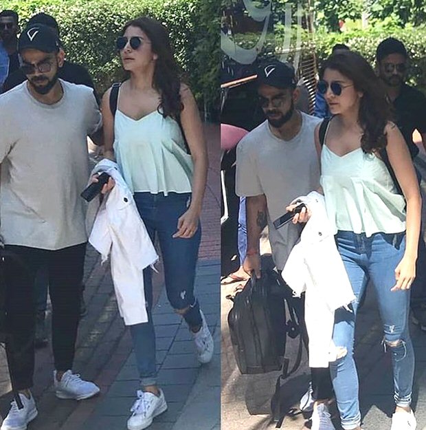 Anushka Sharma and Virat Kohli celebrate MS Dhoni's birthday in Cardiff