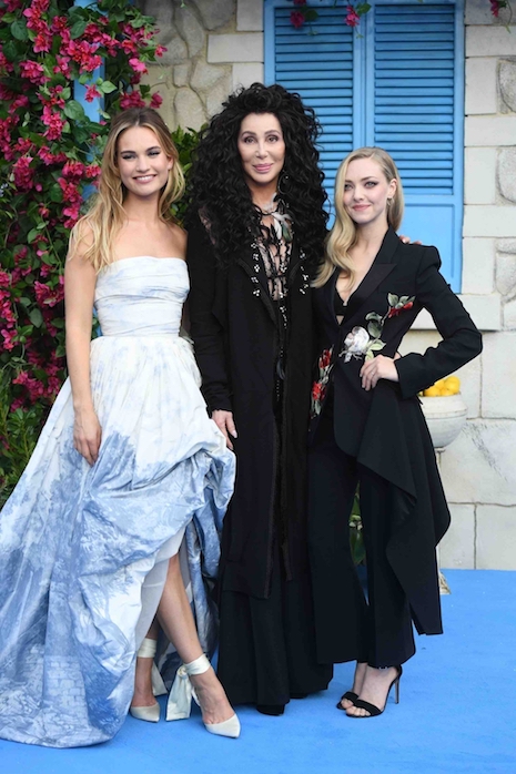 how did they talk cher into playing meryl streep’s mother in mamma mia: here we go again?