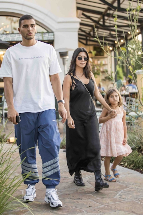 kourtney k’s boyfriend younes bendjima wears puffy pants