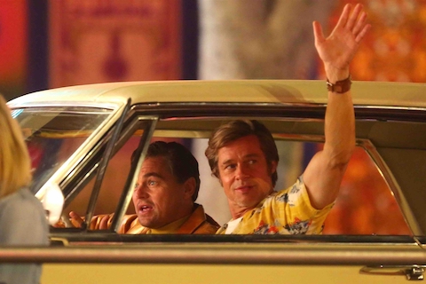 leo and brad cruise the strip in 1969