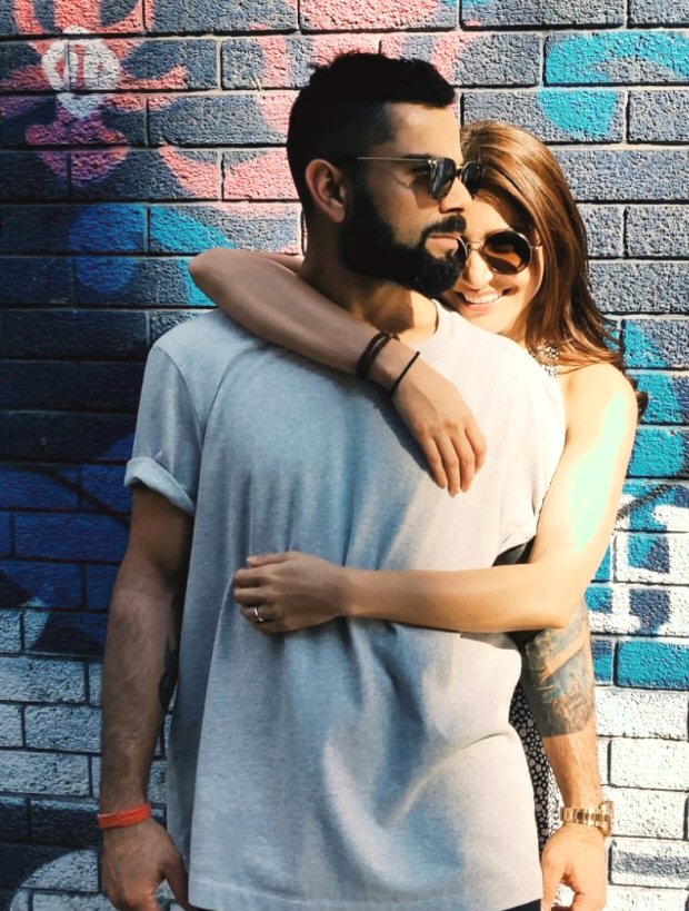 CUTE! Anushka Sharma and Virat Kohli cuddle up in London 