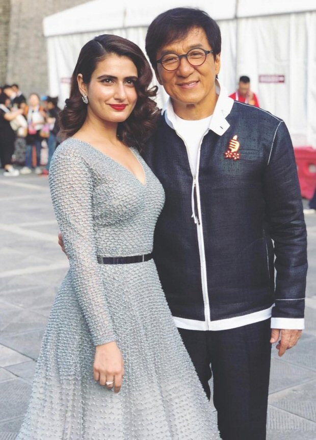 Dangal actresses Fatima Sana Shaikh and Sanya Malhotra can't stop fangirling after meeting Jackie Chan