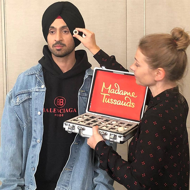 diljit dosanjh becomes first actor and singer from punjabi industry to have his own wax figure at madame tussauds delhi