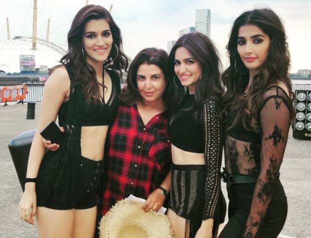 HOUSEFULL 4: Farah Khan shares pictures of Akshay Kumar, Kriti Sanon and Riteish Deshmukh from London