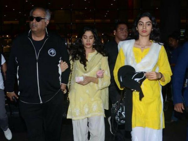 Janhvi Kapoor follows Sridevi’s tradition, visits Tirupati with Boney Kapoor before Dhadak release