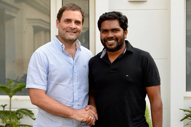 Kaala director Pa. Ranjith meets Congress President Rahul Gandhi and here are the pictures!