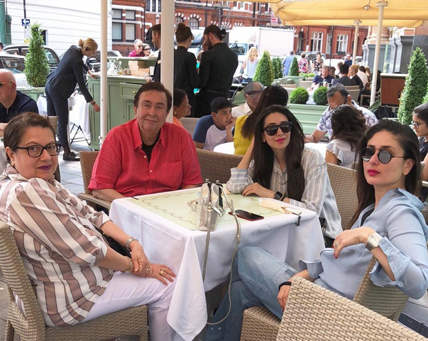 Karisma and Kareena Kapoor Khan enjoys a quaint meal with parents in the Queens city