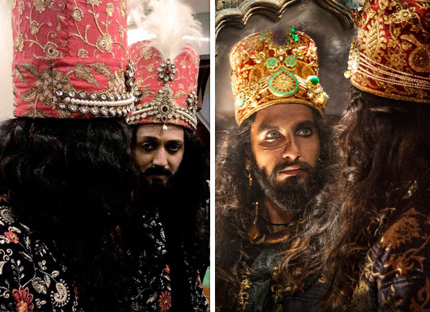 Riteish Deshmukh turns Hilji, inspired by Ranveer Singh’s Khilji