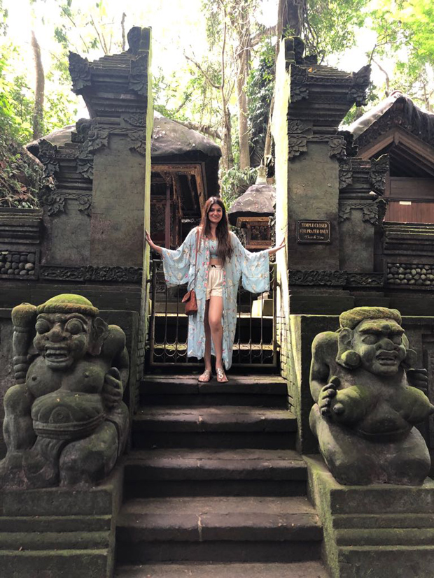 Sanju actress Aditi Seiya enjoys Bali vacation after the film success