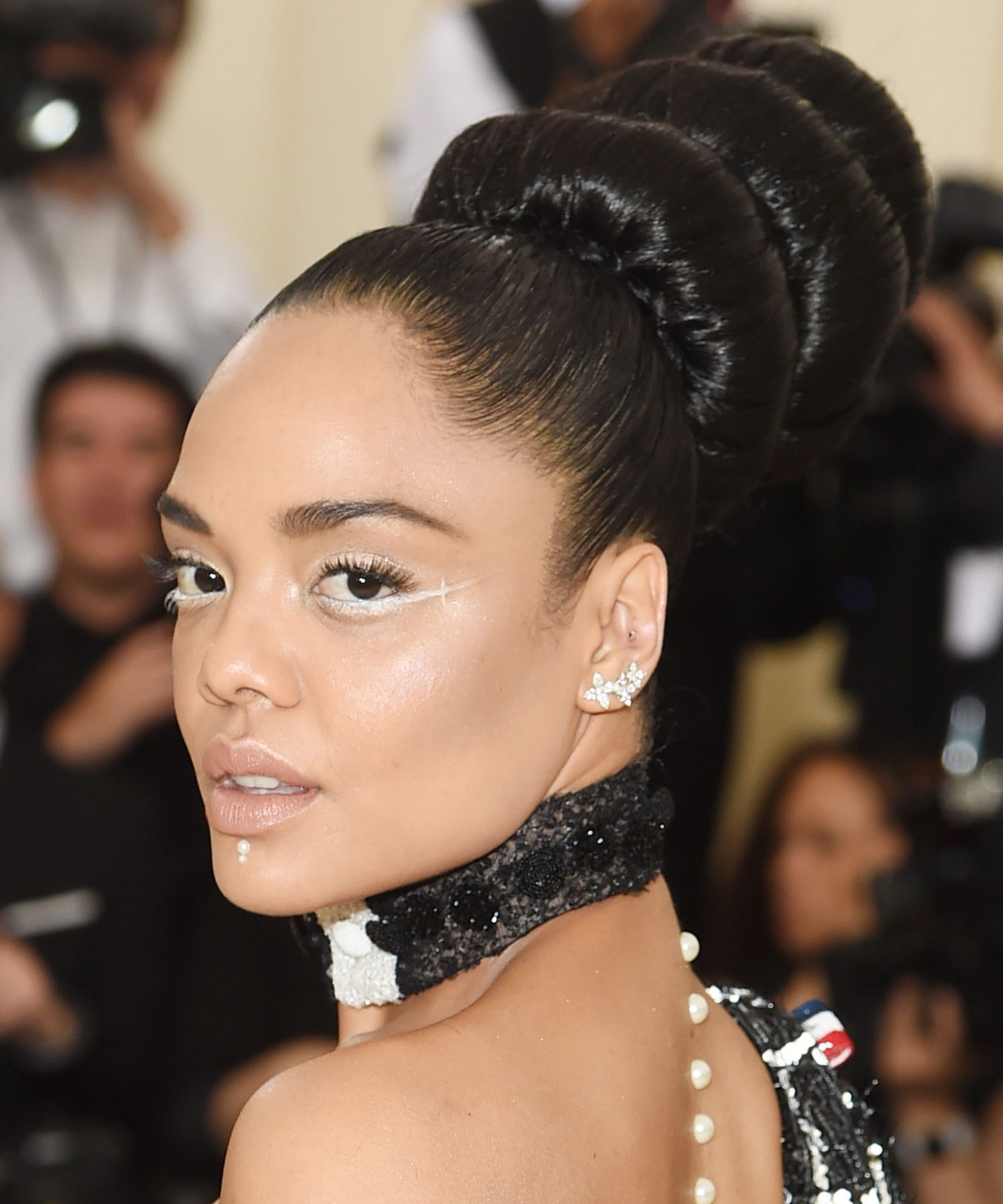 tessa thompson’s beauty evolution is one for the books