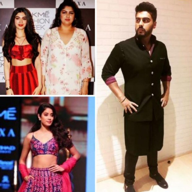 raksha bandhan 2018: arjun kapoor displays a big bro vibe as he pulls khushi, anshula, janhvi and sonam kapoor’s leg on insta
