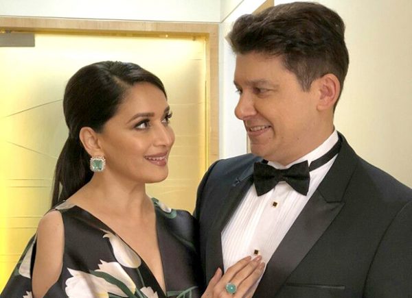 Coincidence much! Madhuri Dixit and hubby Sriram Nene’s debut Marathi production 15th August completes shoot on the same date