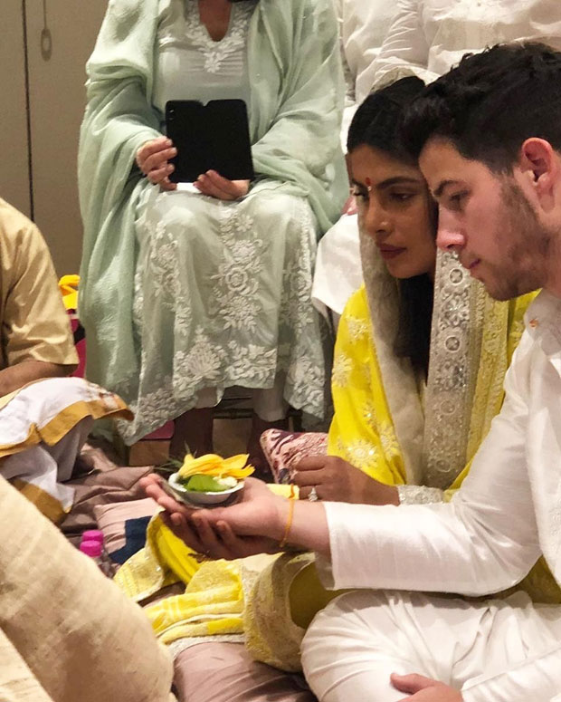 First Picture: Priyanka Chopra and Nick Jonas kick off their Roka ceremony