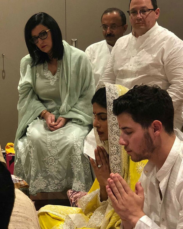 First Picture: Priyanka Chopra and Nick Jonas kick off their Roka ceremony