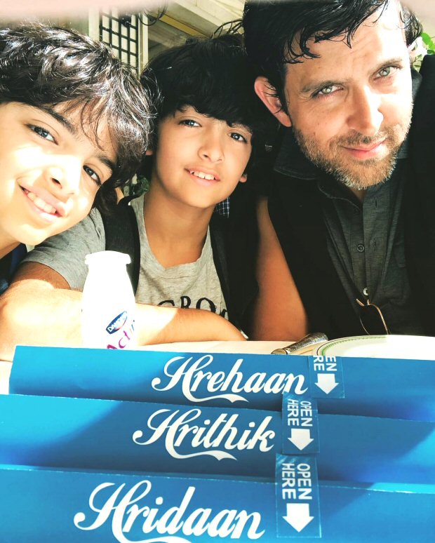 Hrithik Roshan sets new parent goals as he shares the adventures with is new bffs, his sons