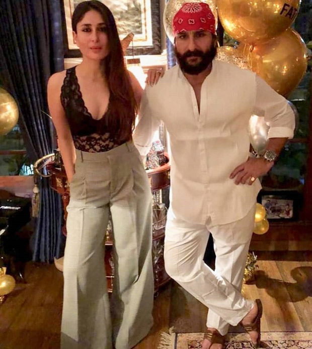 inside pics: saif ali khan has a midnight birthday bash with wife kareena kapoor khan, kids sara ali khan and ibrahim ali khan and others