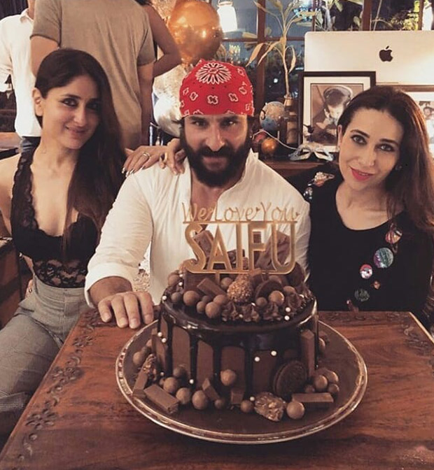 INSIDE PICS Saif Ali Khan has a midnight birthday bash with wife Kareena Kapoor Khan, kids Sara Ali Khan and Ibrahim Ali Khan and others