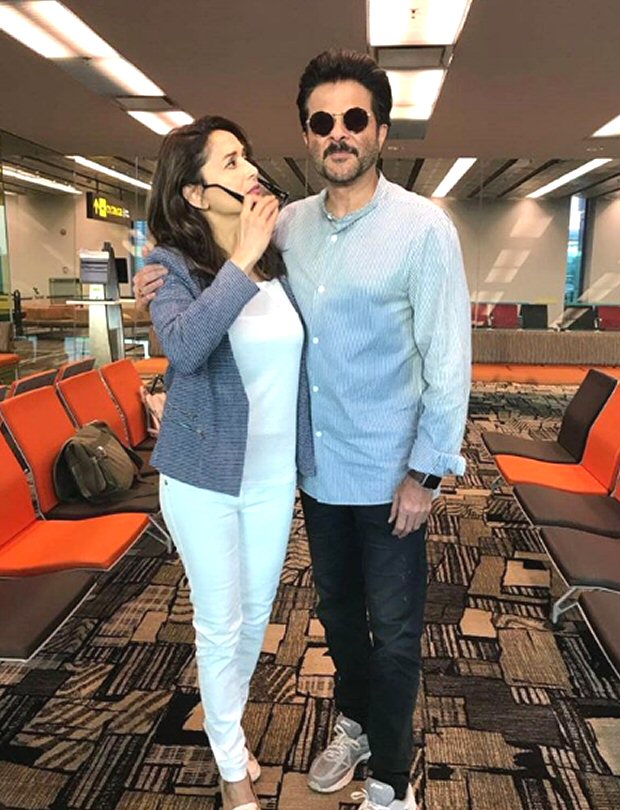 Jhaakas Jodi Anil Kapoor and Madhuri Dixit are pure FIREWORKS even today, this rendezvous is a proof (see picture)