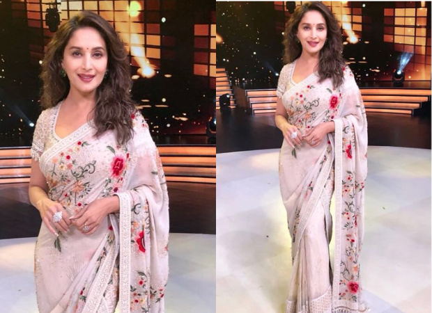 Madhuri Dixit in Tarun Tahiliani for Dance Deewane (Featured)