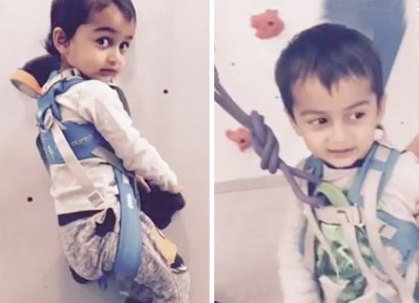 Riteish Deshmukh and Genelia’s son Rahyl takes up the FITNESS CHALLENGE; calls out to Taimur Ali Khan and B-town bachha gang