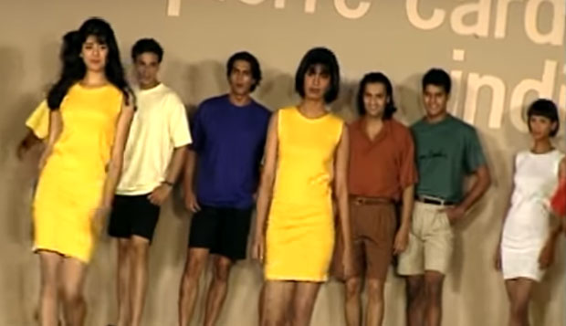 WATCH: Aishwarya Rai Bachchan, Milind Soman, Madhu Sapre, Arjun Rampal, Mehr Jesia & all of 90s supermodels walk ramp on one platform