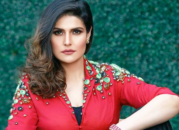 Zareen Khan supports an initiative for public hygiene