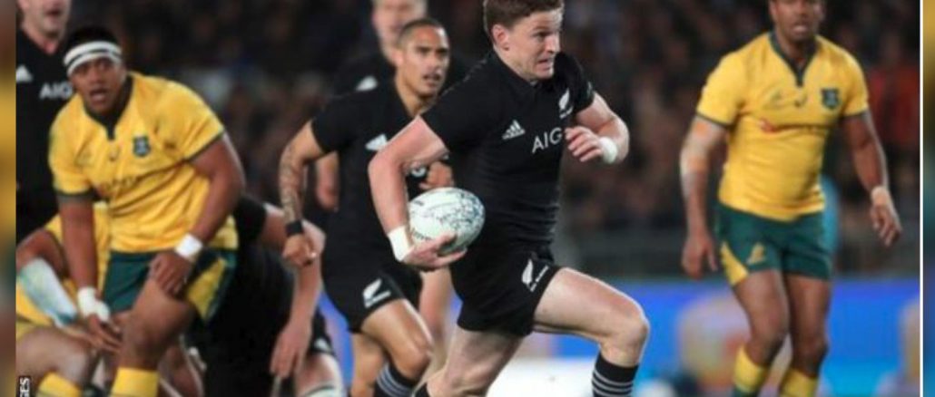new zealand won the bledisloe cup for a 16th consecutive year with a 40-12 victory over australia in auckland.