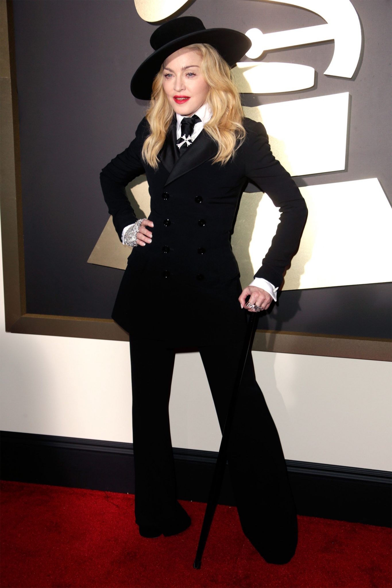 breaking down madonna’s red carpet power pose