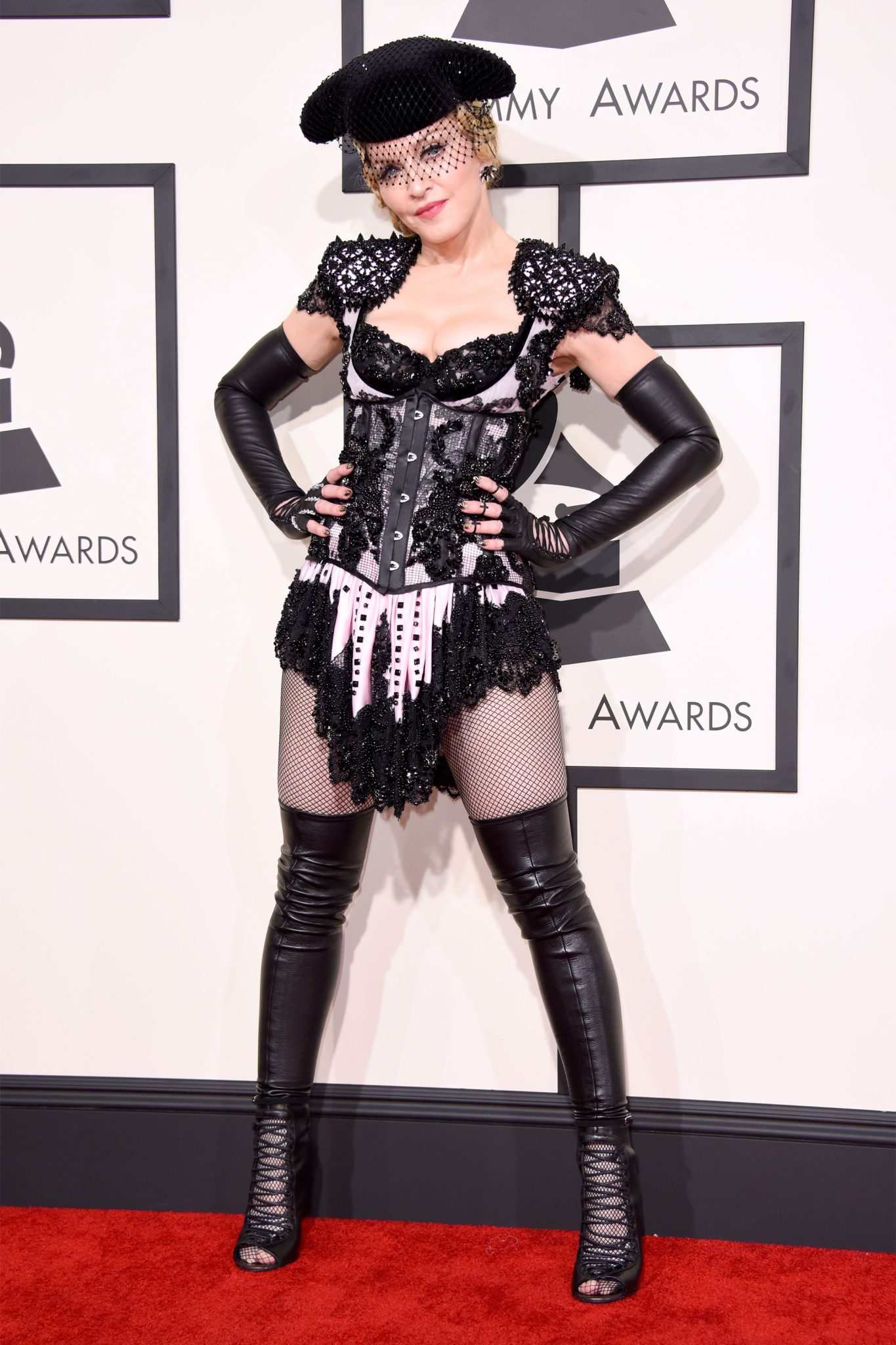 breaking down madonna’s red carpet power pose