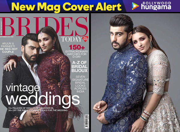 Arjun Kapoor and Parineeti Chopra on Brides Today Cover