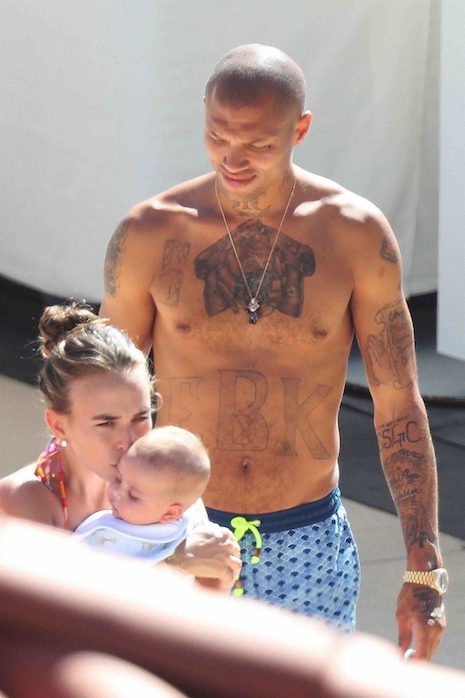 jeremy meeks’ life is one long vacation