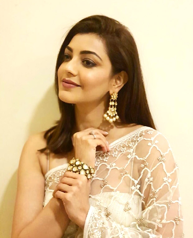 Kajal Aggarwal in Anita Dongre for an event (2)