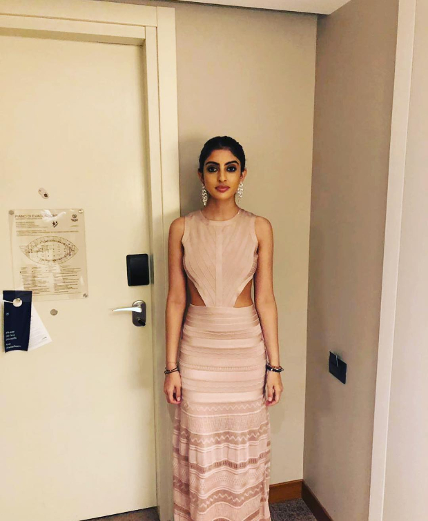 Navya Naveli Nanda in Herve Leger