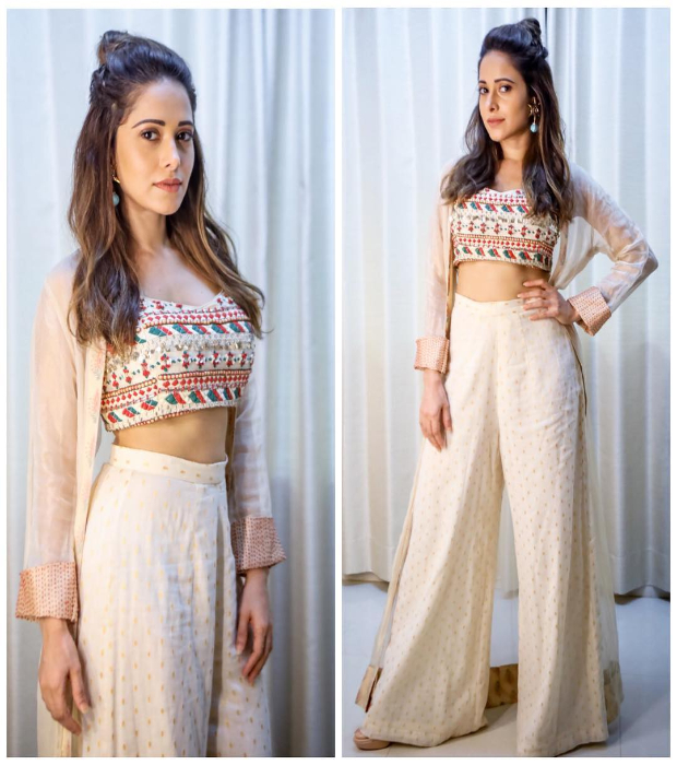 Nushrat Bharucha in Label Anushree for an event (2)