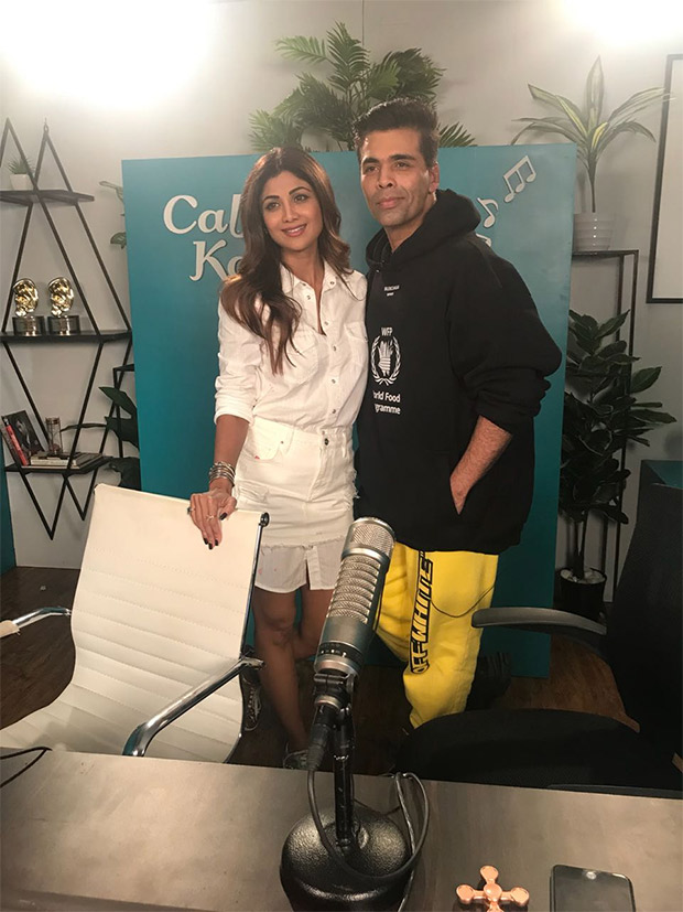 shilpa shetty and karan johar come together and it is not for a film!