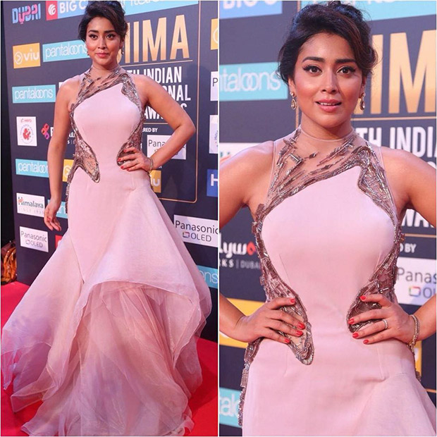 Shriya Saran in Gaurav Gupta for SIIMA 2018 in Dubai