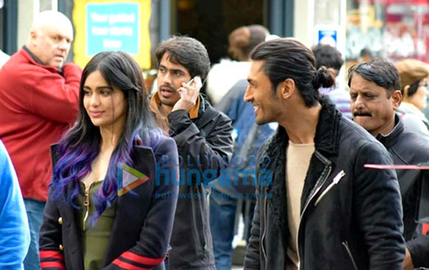 Vidyut Jammwal shoots ROMANTIC sequence with Adah Sharma for Commando 3