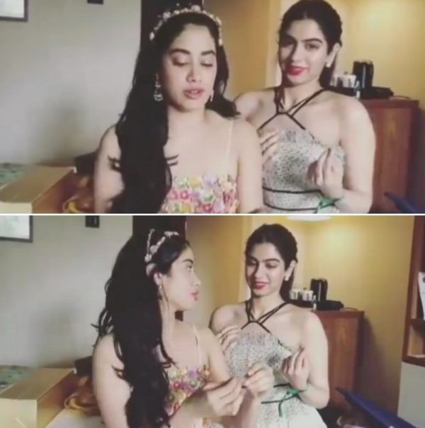 Watch: Siblings Janhvi Kapoor and Khushi Kapoor take on Varun Dhawan’s Sui Dhaaga Challenge 